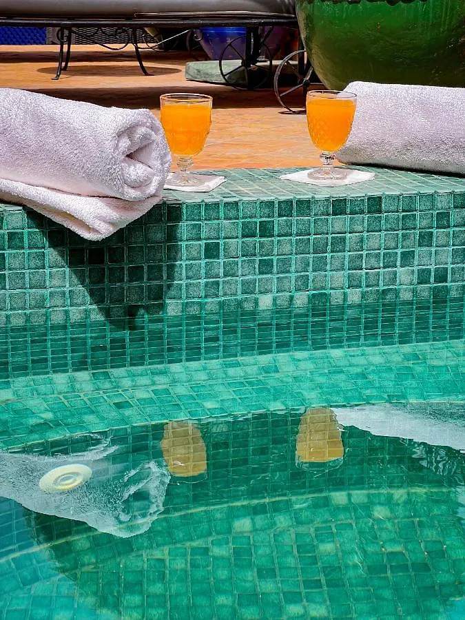 לינה וארוחת בוקר מרקש Riad Le Jardin De Lea, Suites & Spa
